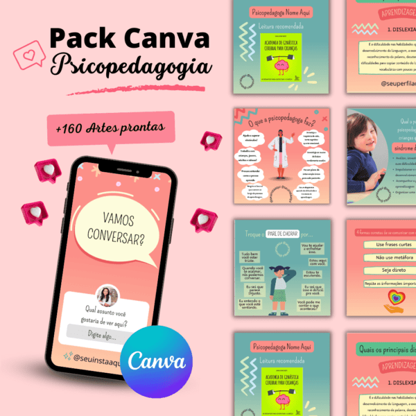 Pack Artes Psicopedagoga