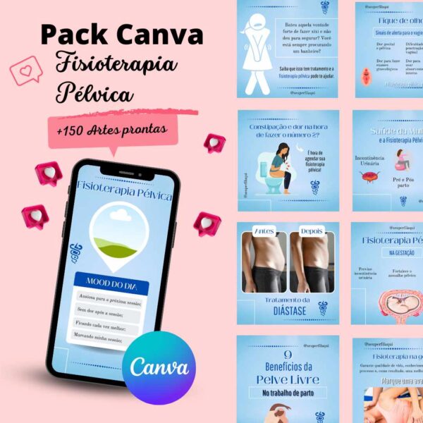 Pack Artes Fisioterapia Pélvica