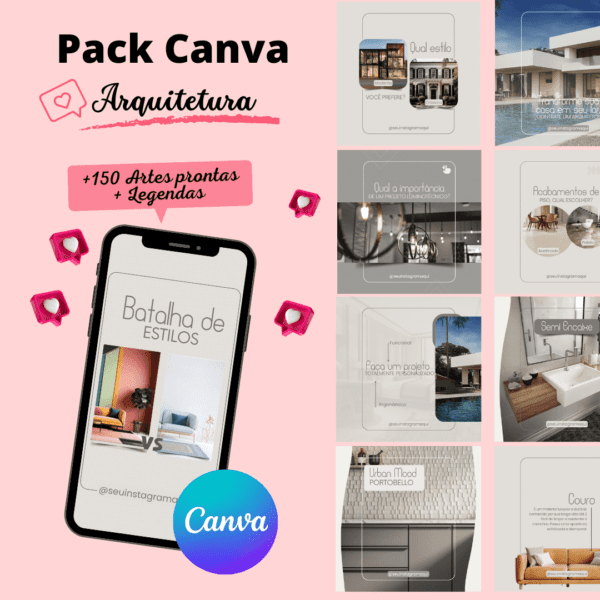 Pack Artes Arquitetura