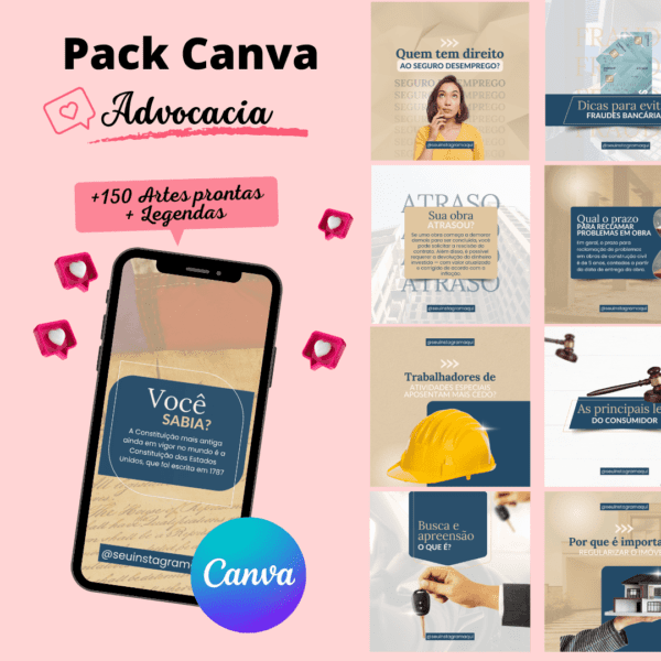 Pack Artes Advocacia