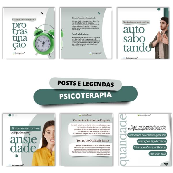 Pack Artes Psicoterapia