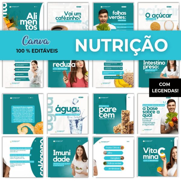 Pack Artes Nutrição