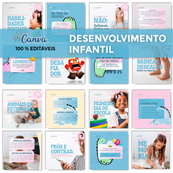 Pack Artes Desenvolvimento Infantil