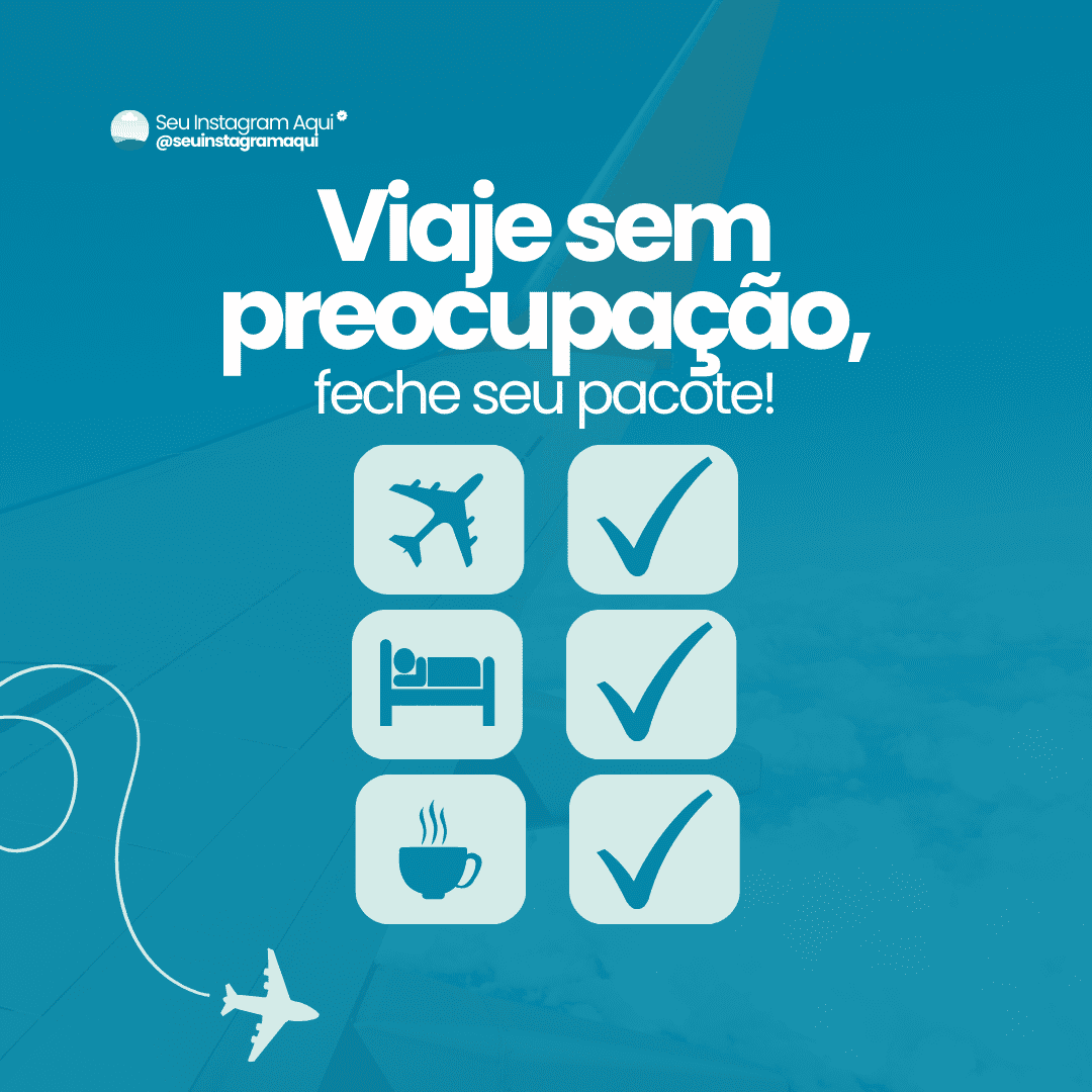 Agência de Viagens - Feed (1080x1080) AZUL (2)